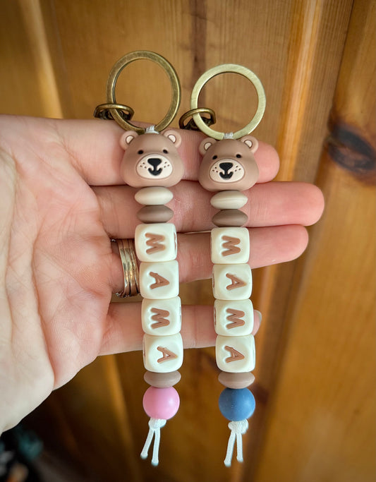 Mama Bear Keychain