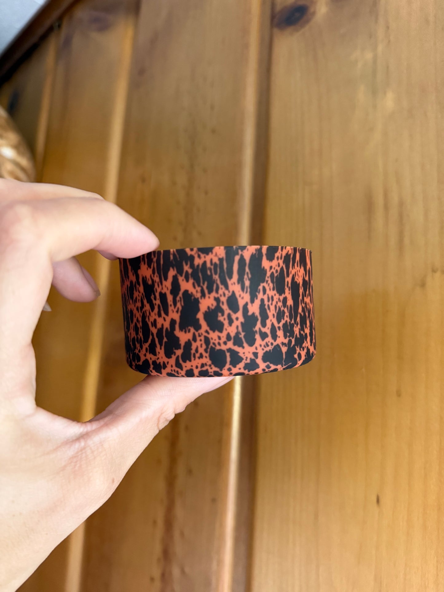 Rust Cowhide Tumbler Boot