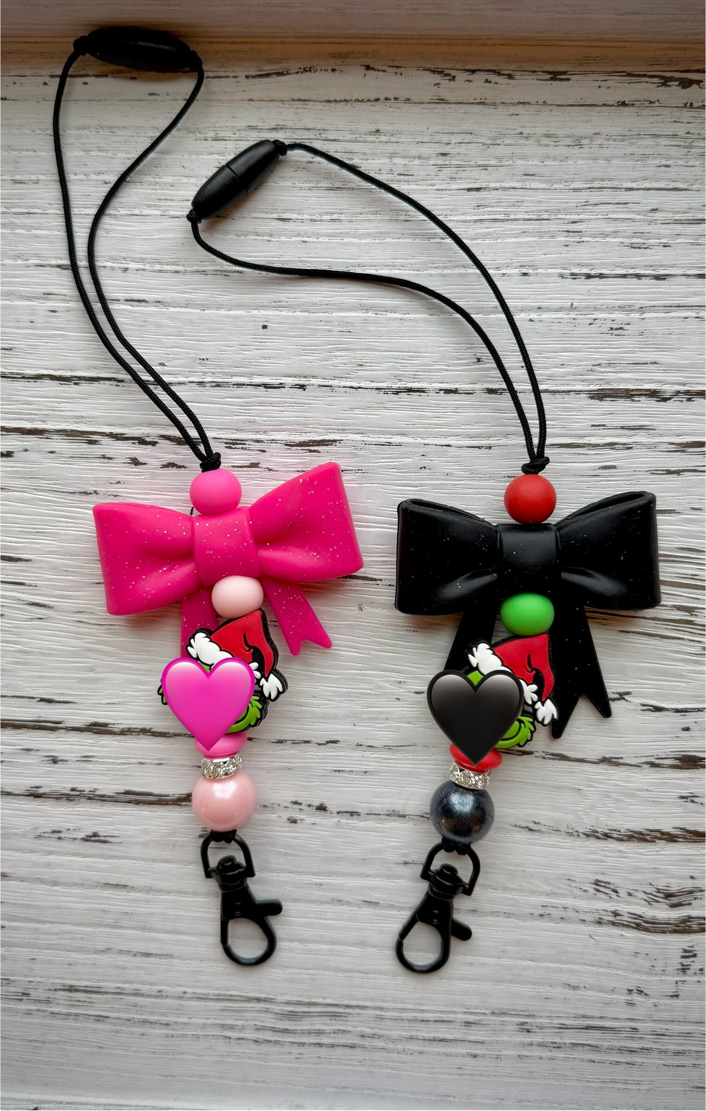 Christmas Guy Bow Car Hanger