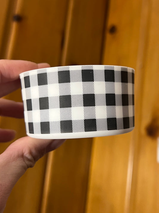 Buffalo Black Check Tumbler Boot