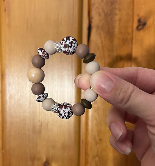 Brown Cow Tumbler Cup Charm