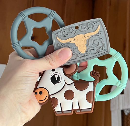 Western Silicone Teethers