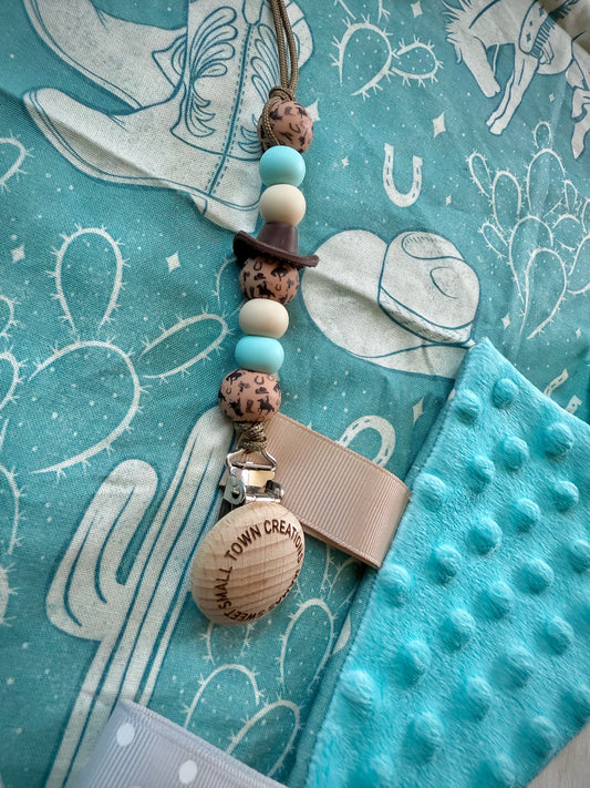 Dusty Teal Rodeo Baby Bundle
