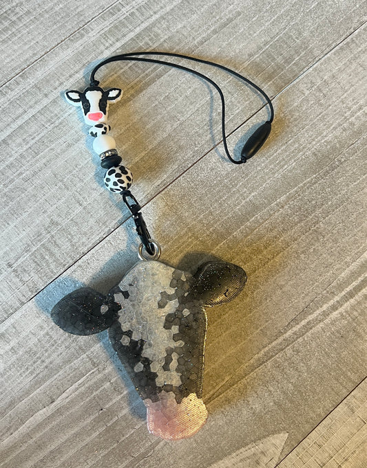 Black & White Cow Freshie Set