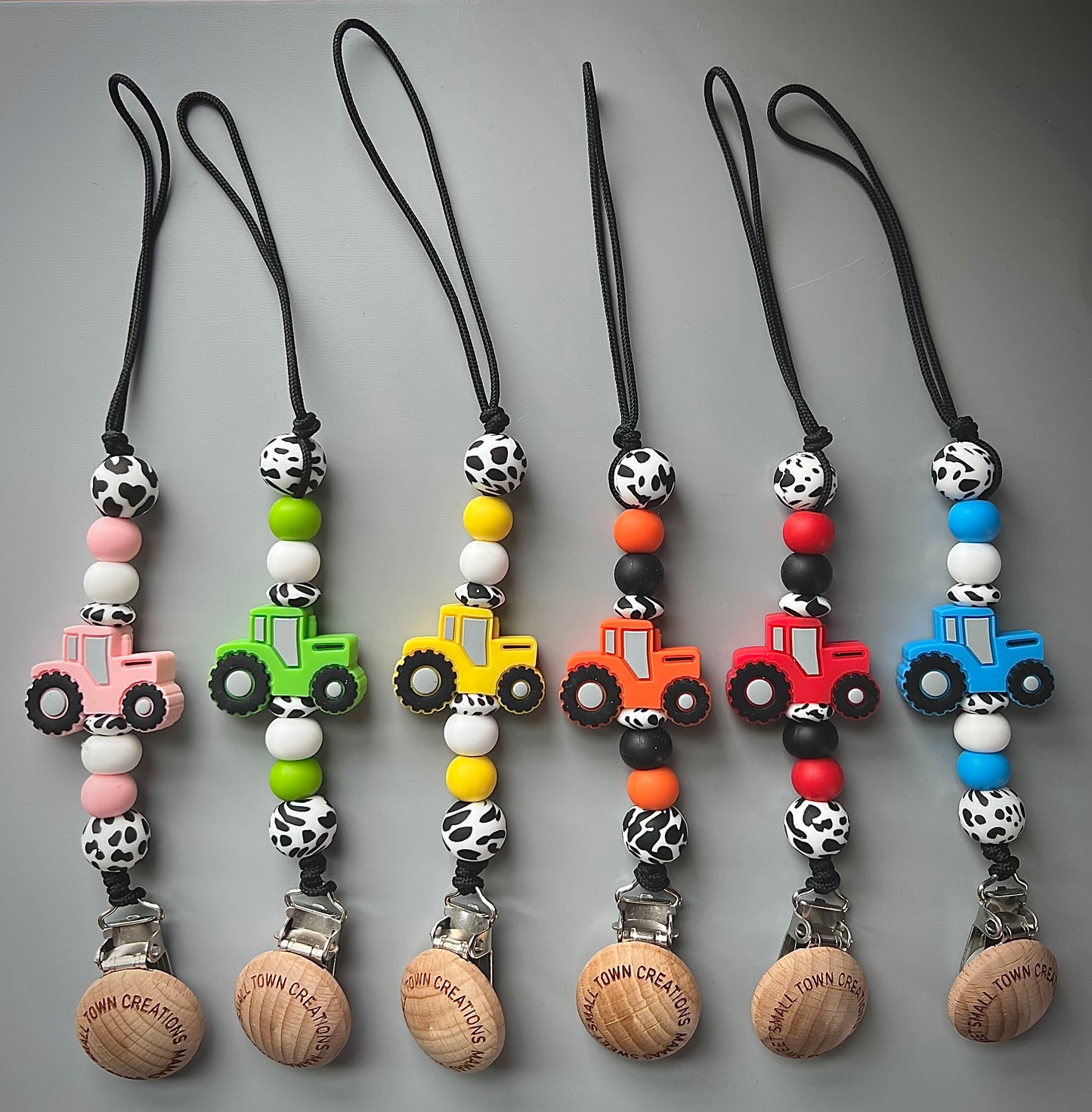 Tractor Pacifier Holder