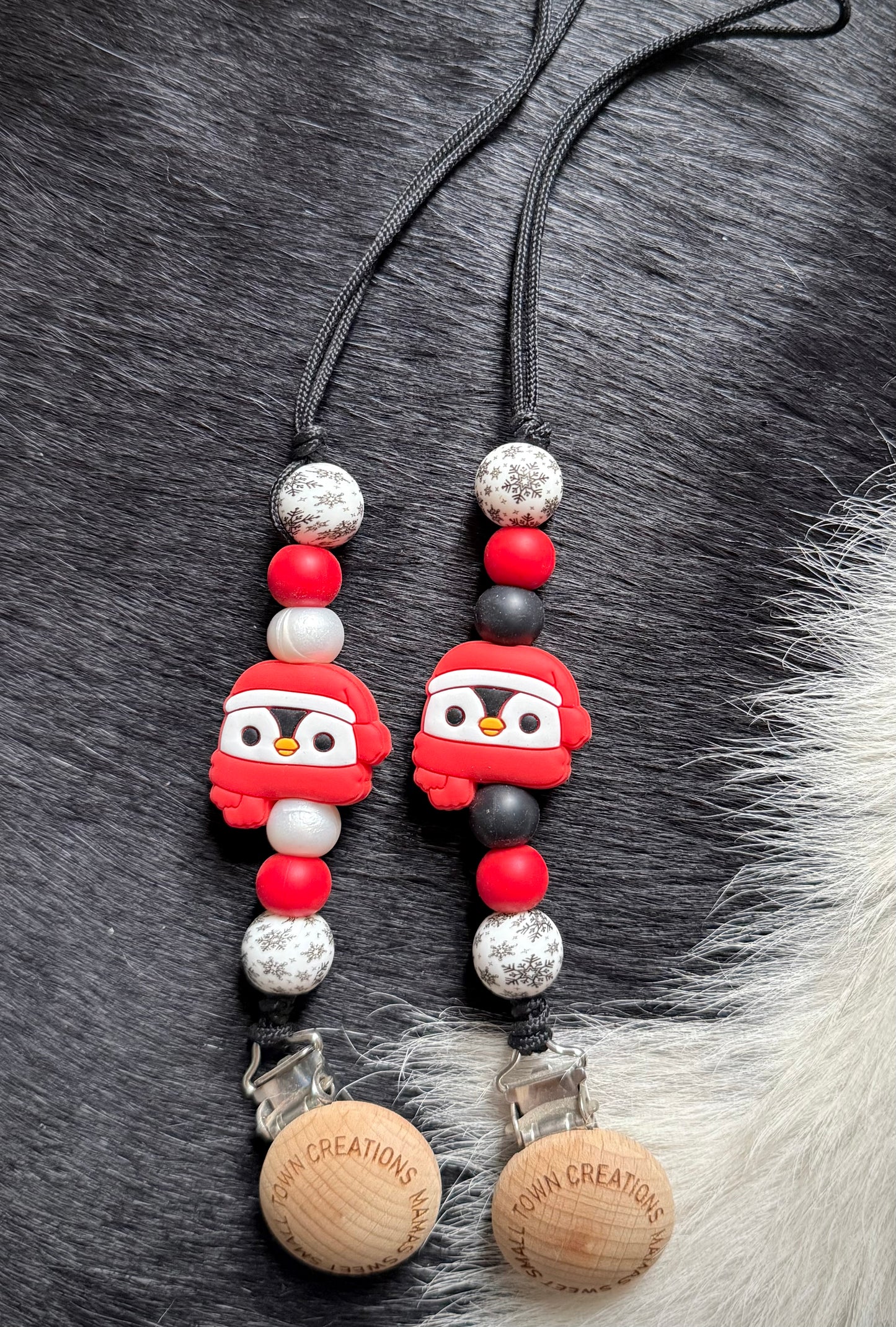 Penguin Pacifier Holder