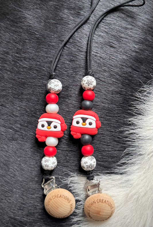 Penguin Pacifier Holder