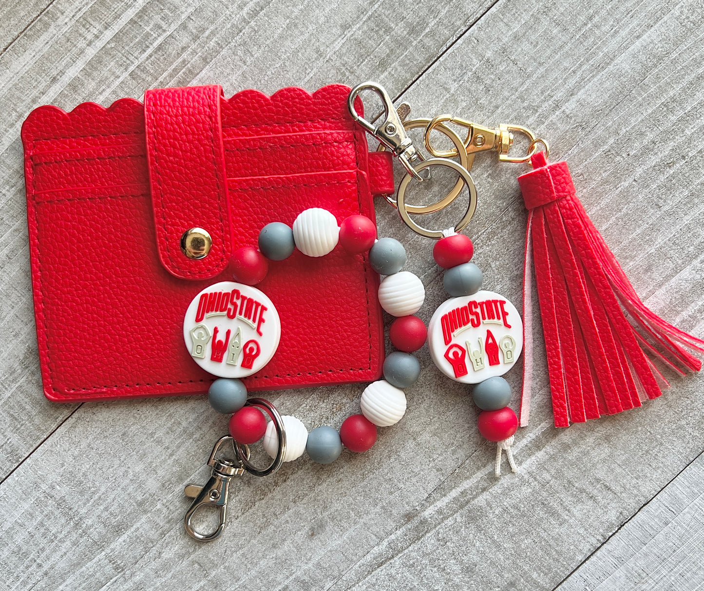 O H I O Keychain Set