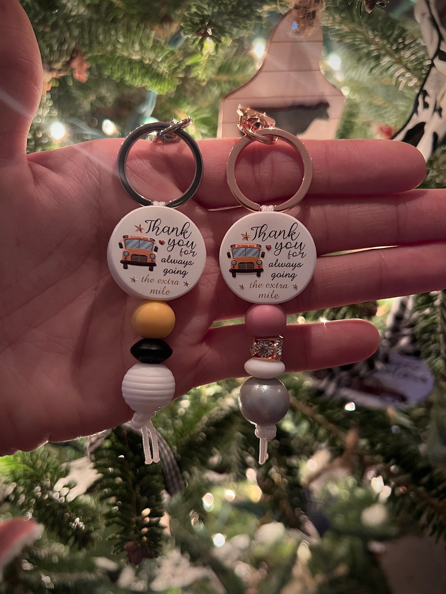 Thank you Bus Driver Keychain