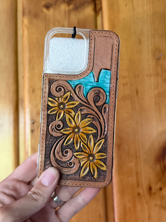 Tooled Small Sunflower Phone 16 Pro Max Case