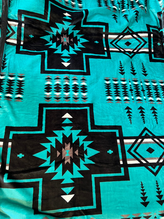 Danny Turquoise Super Plush King