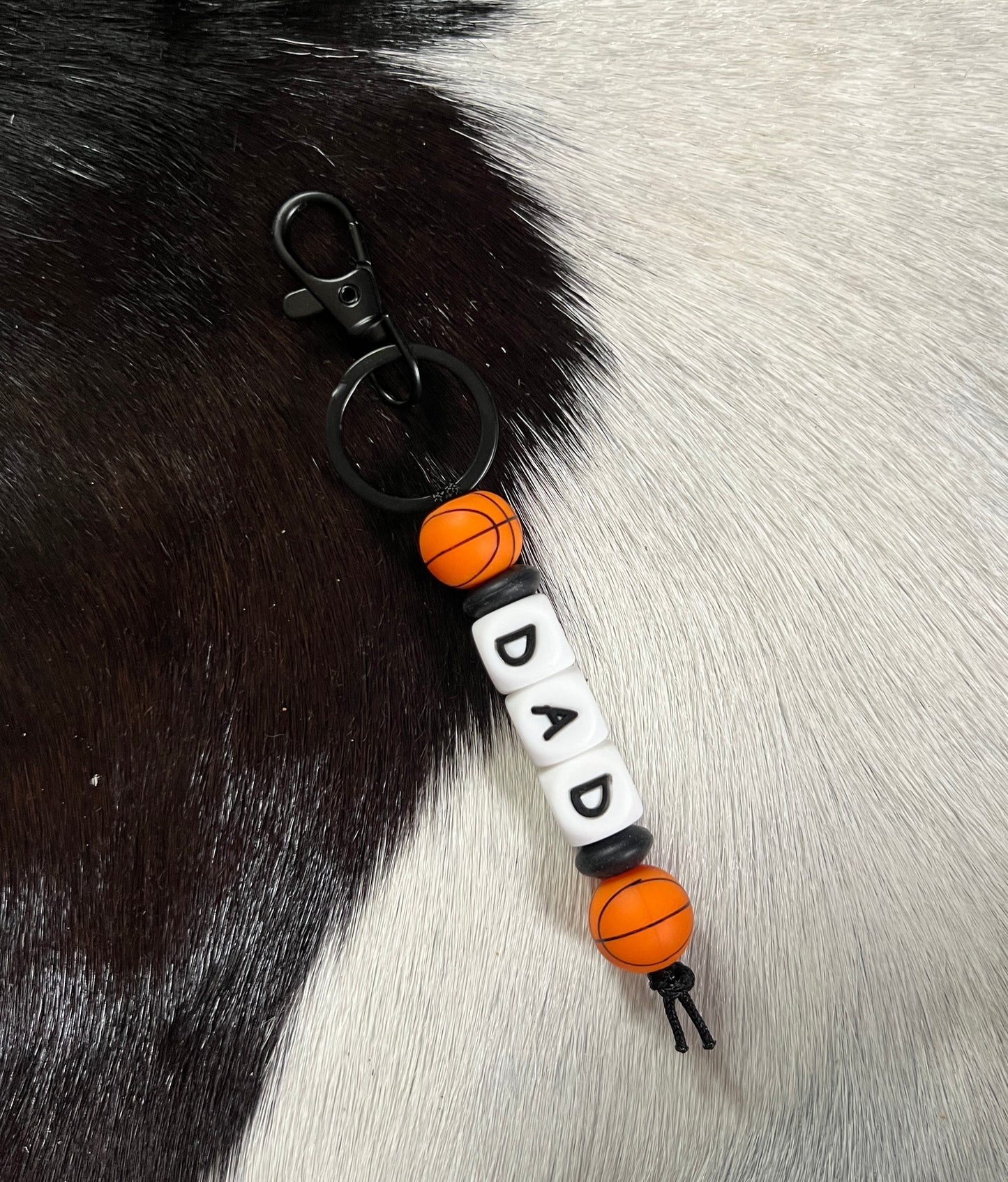 Basketball Dad Keychain