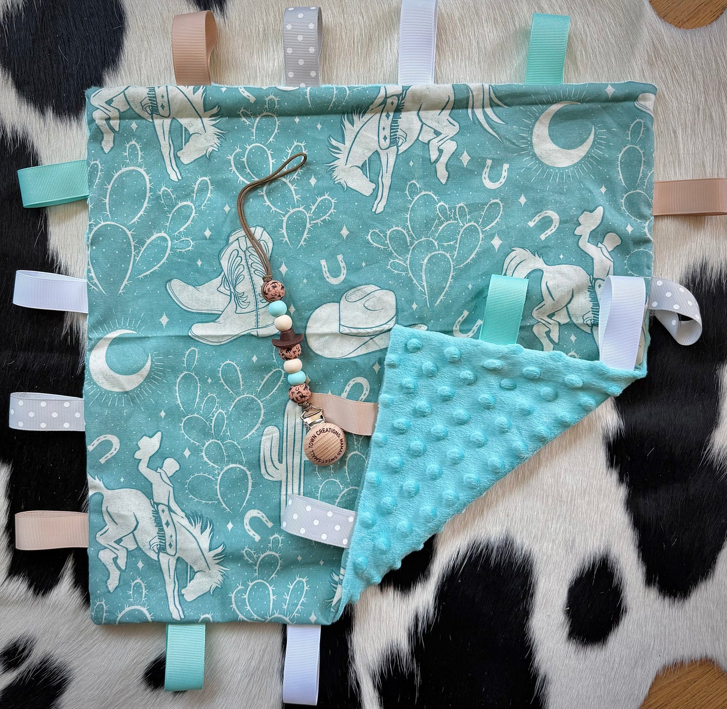 Dusty Teal Rodeo Baby Bundle