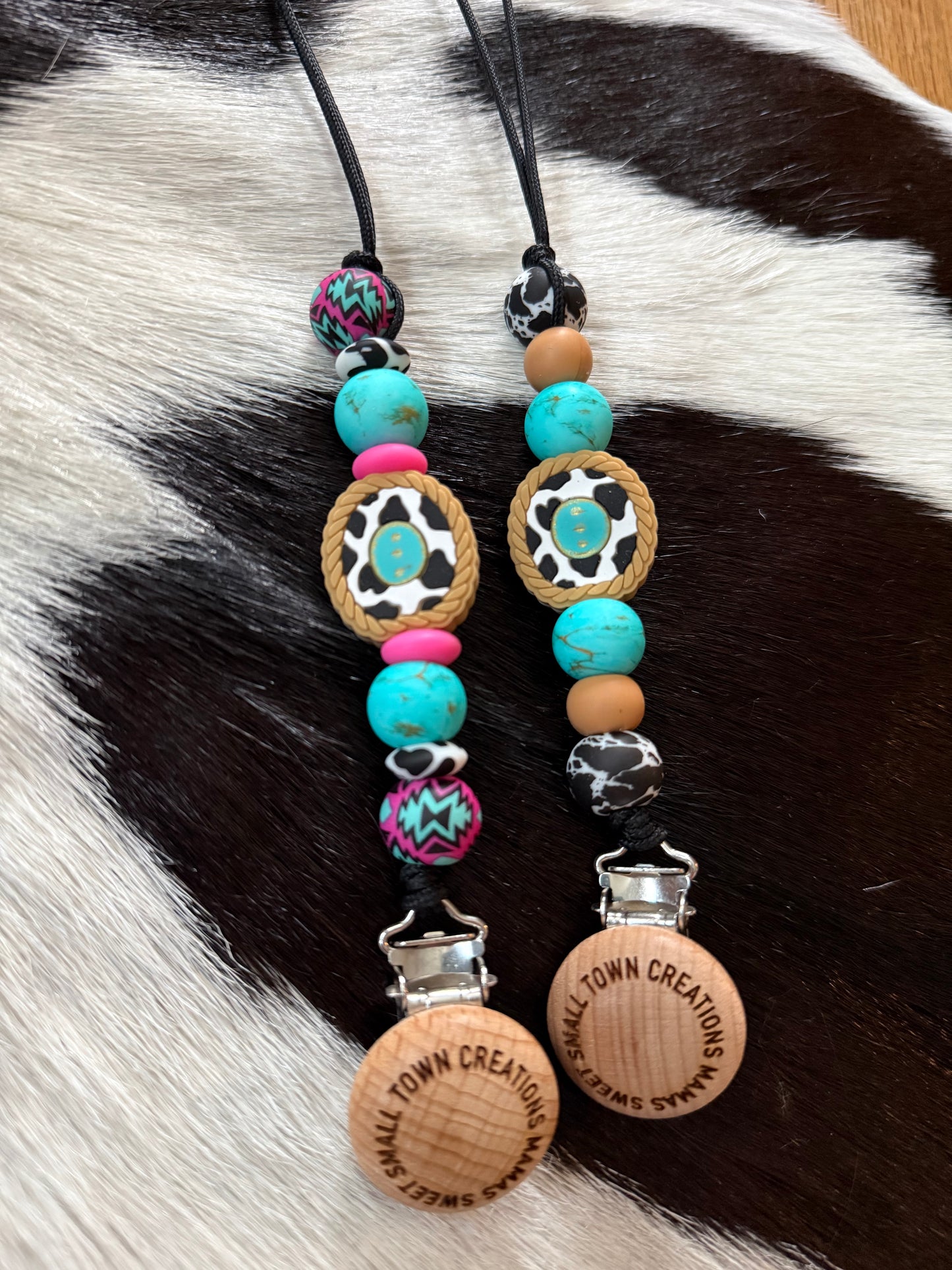 Little Aztec Cowpoke Pacifier Holder