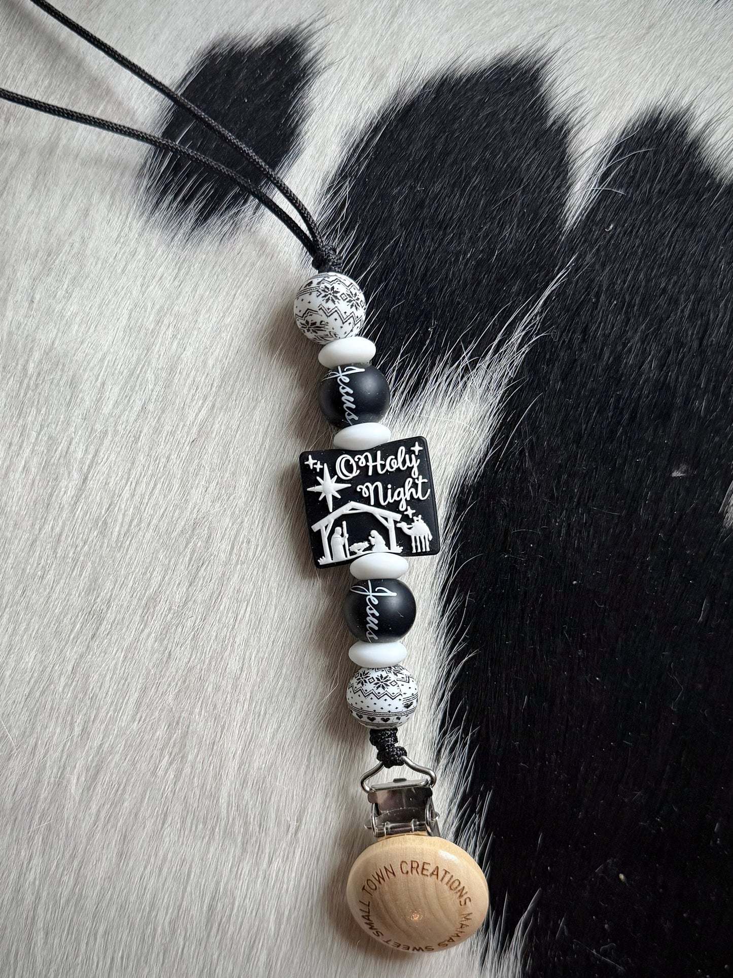 O Holy Night Pacifier Holder