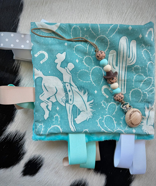 Dusty Teal Rodeo Baby Bundle