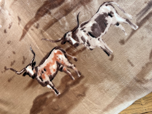 Long Horns Thick Twin Super Plush Blanket