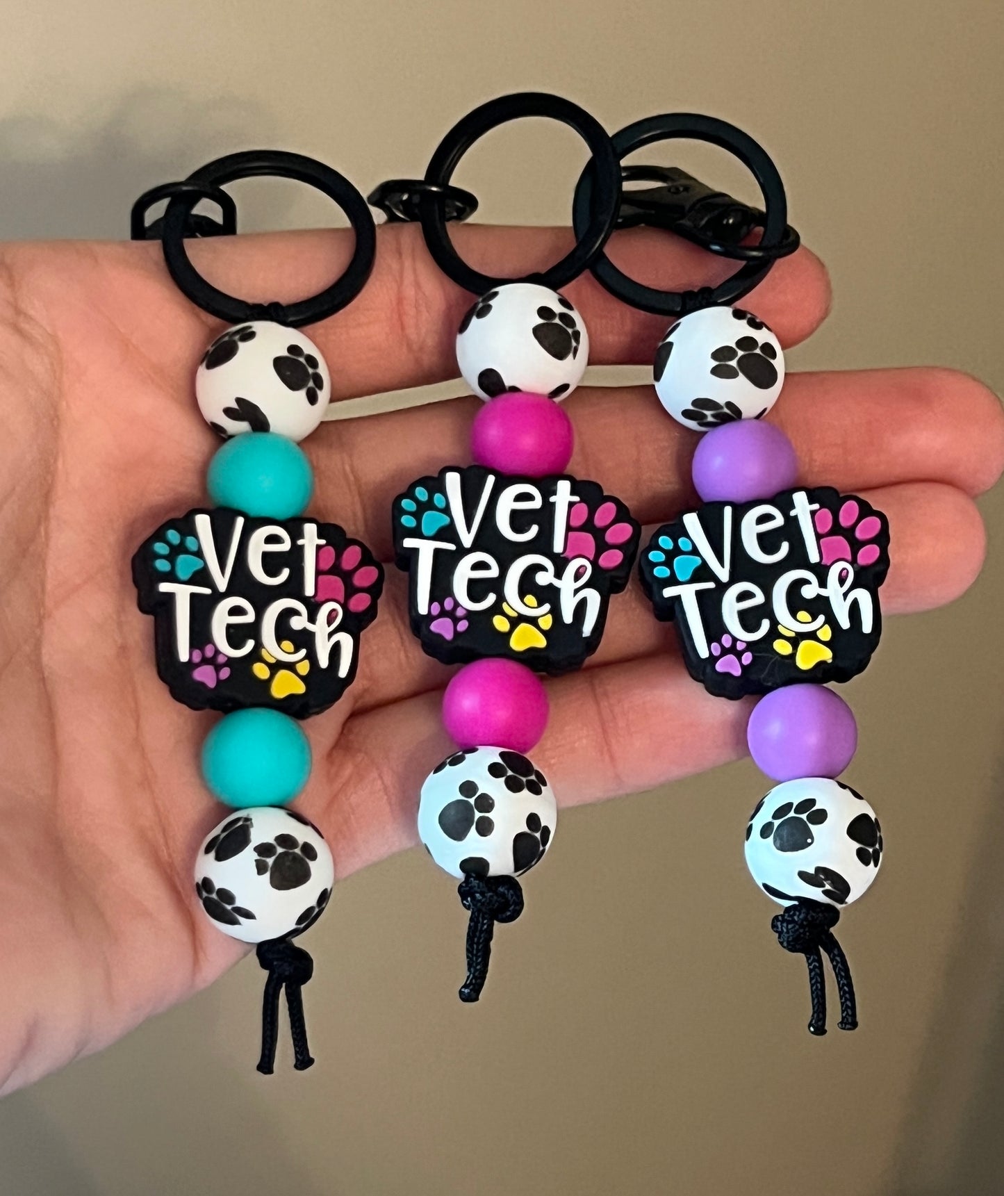 Vet Tech Keychain