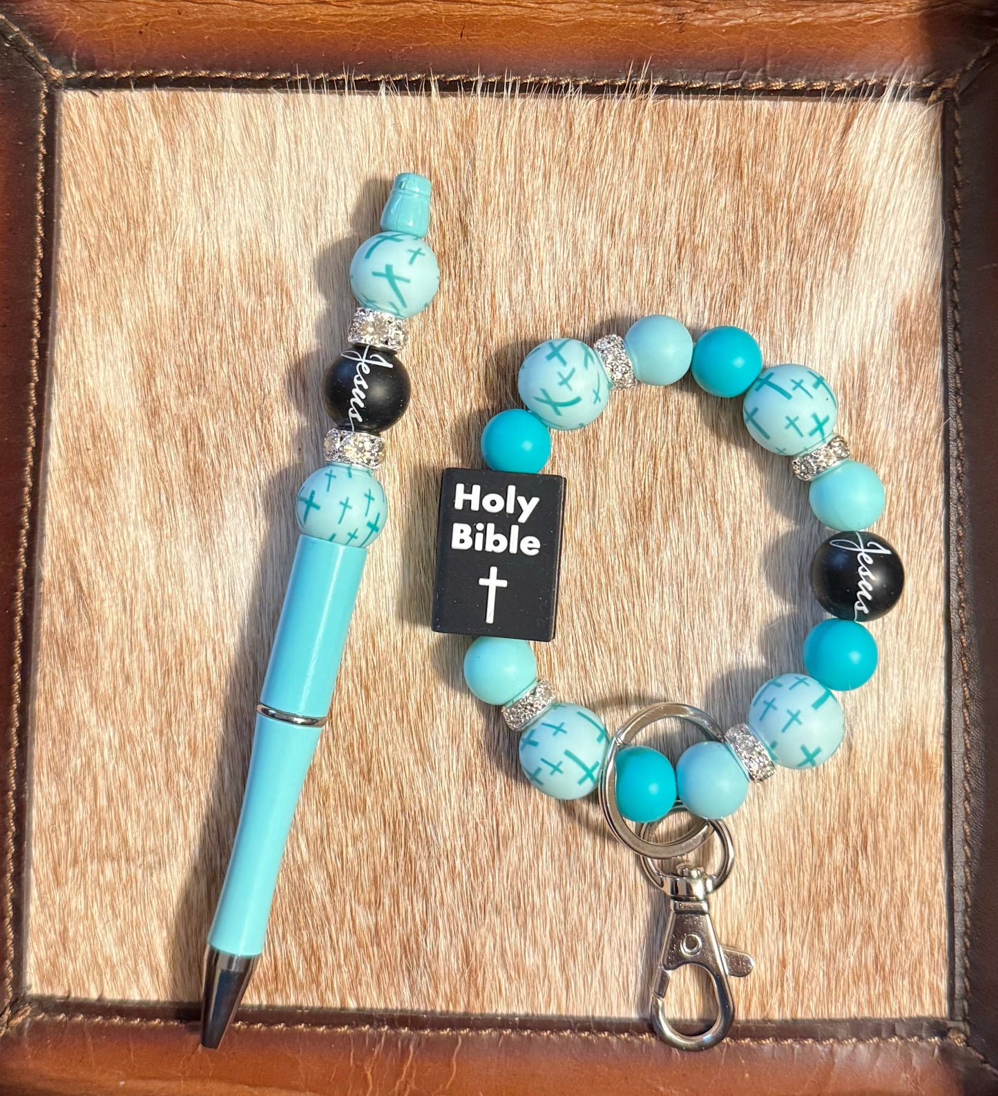 Turquoise Bible Jesus Bundle