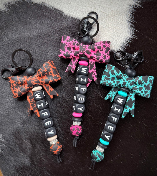 Wifey Name Keychains