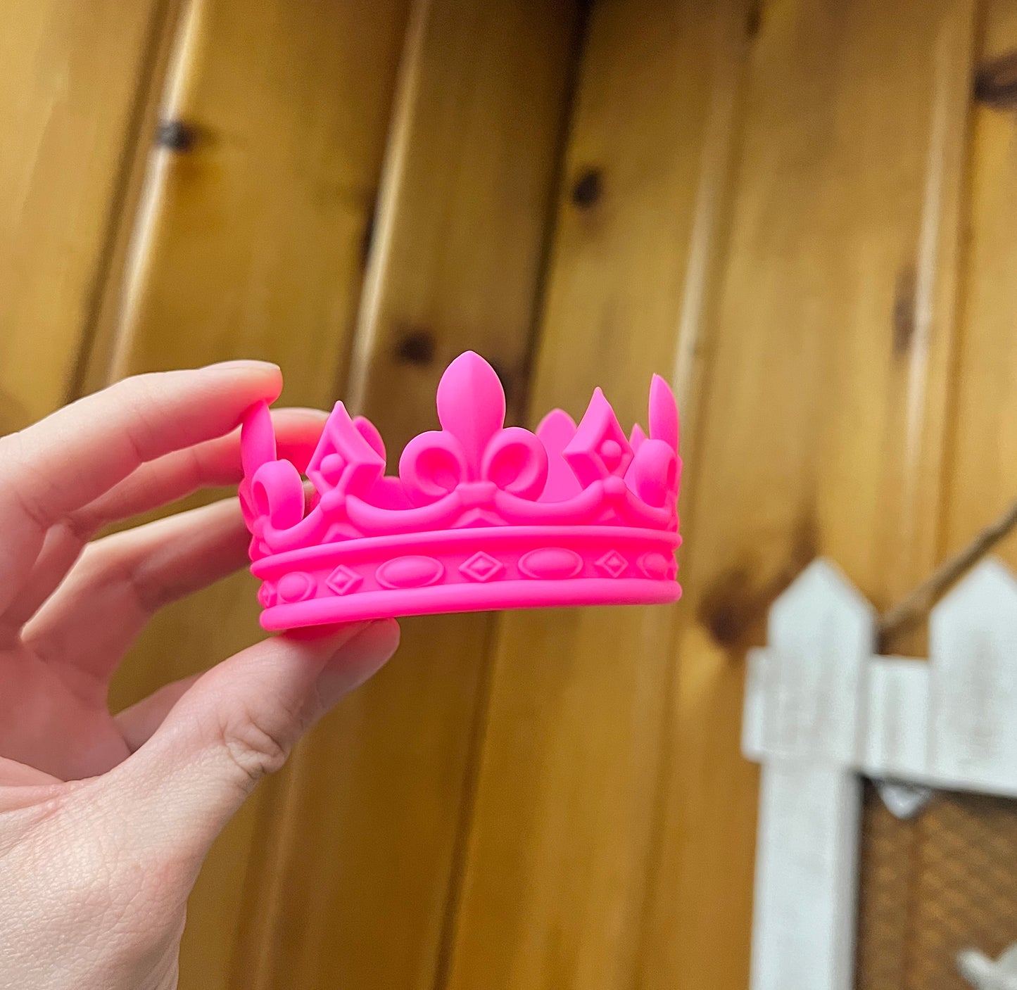 Pink Crown Tumbler Boot
