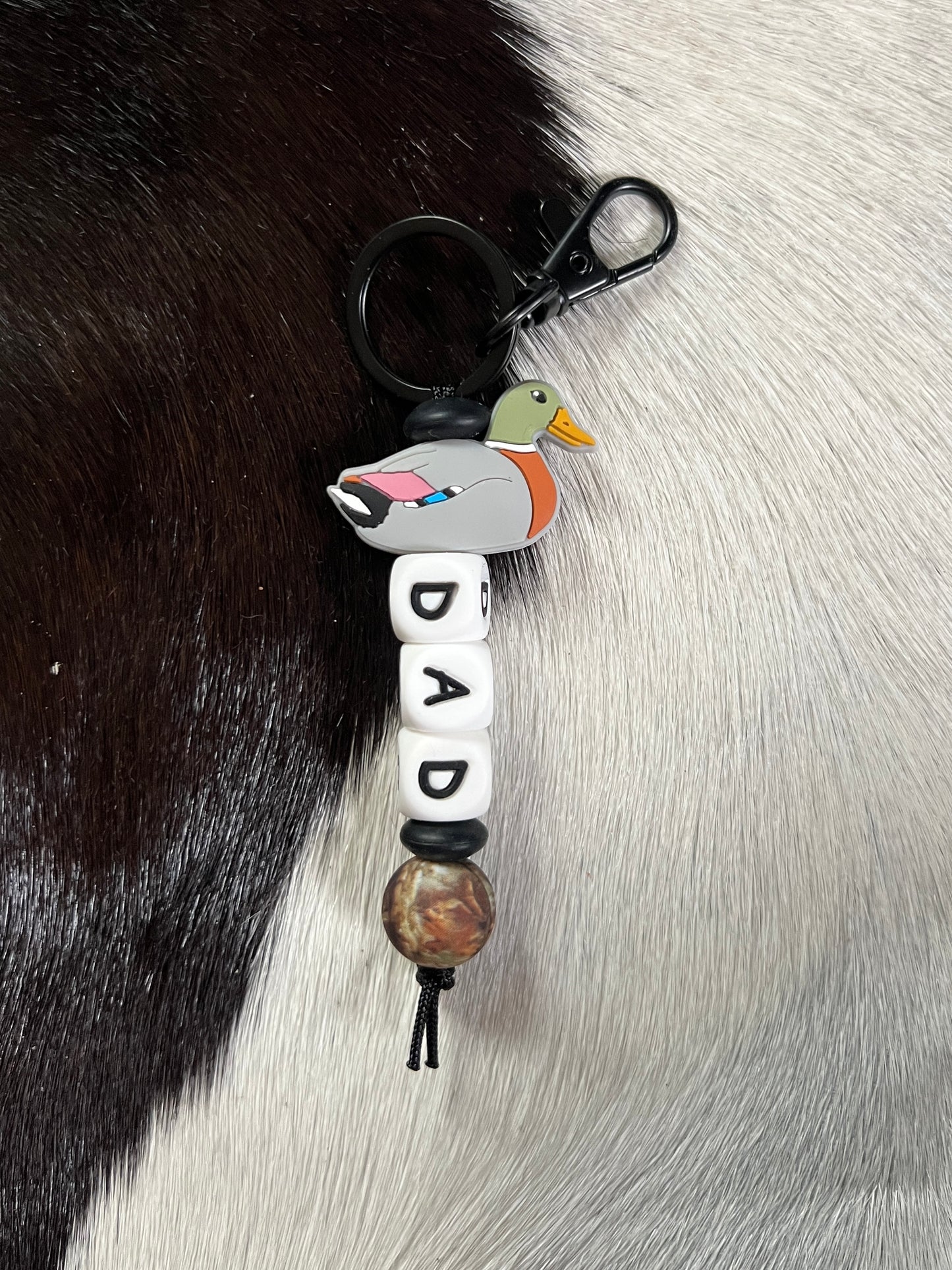 Mallard Dad Keychain