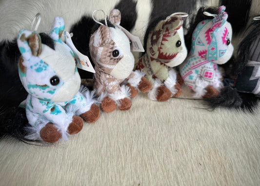 Mini Aztec Sitting Horse Plushie