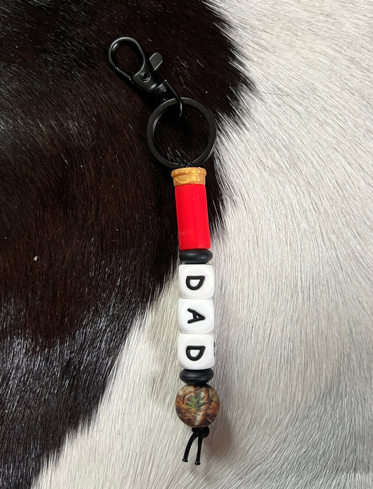 Shell Dad Keychain