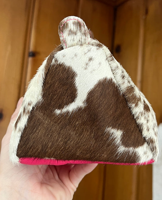 Spotted Pink Cosmetic Bag