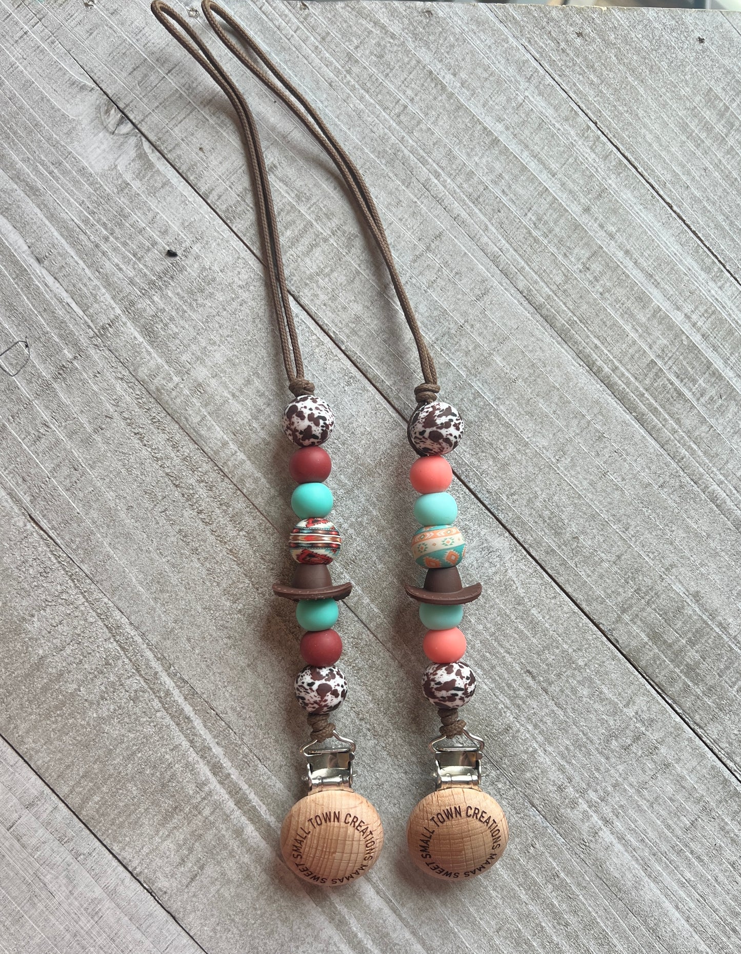 Western Cowboy Hat Pacifier Holder