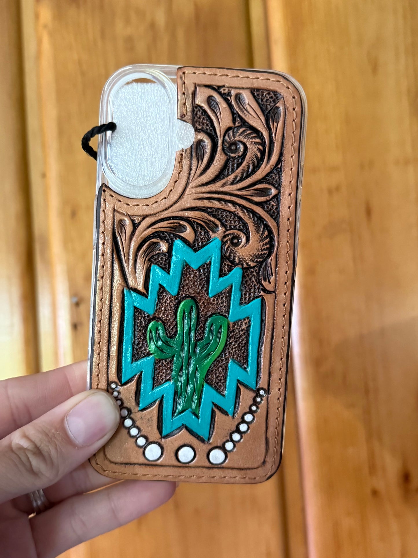 Tooled Cactus Phone 16 Case