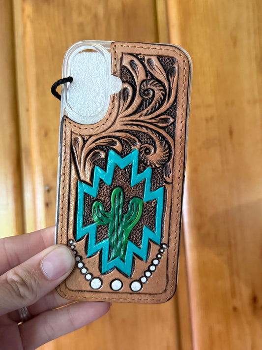 Tooled Cactus Phone 16 Case