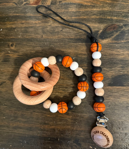 Basketball Teether Set
