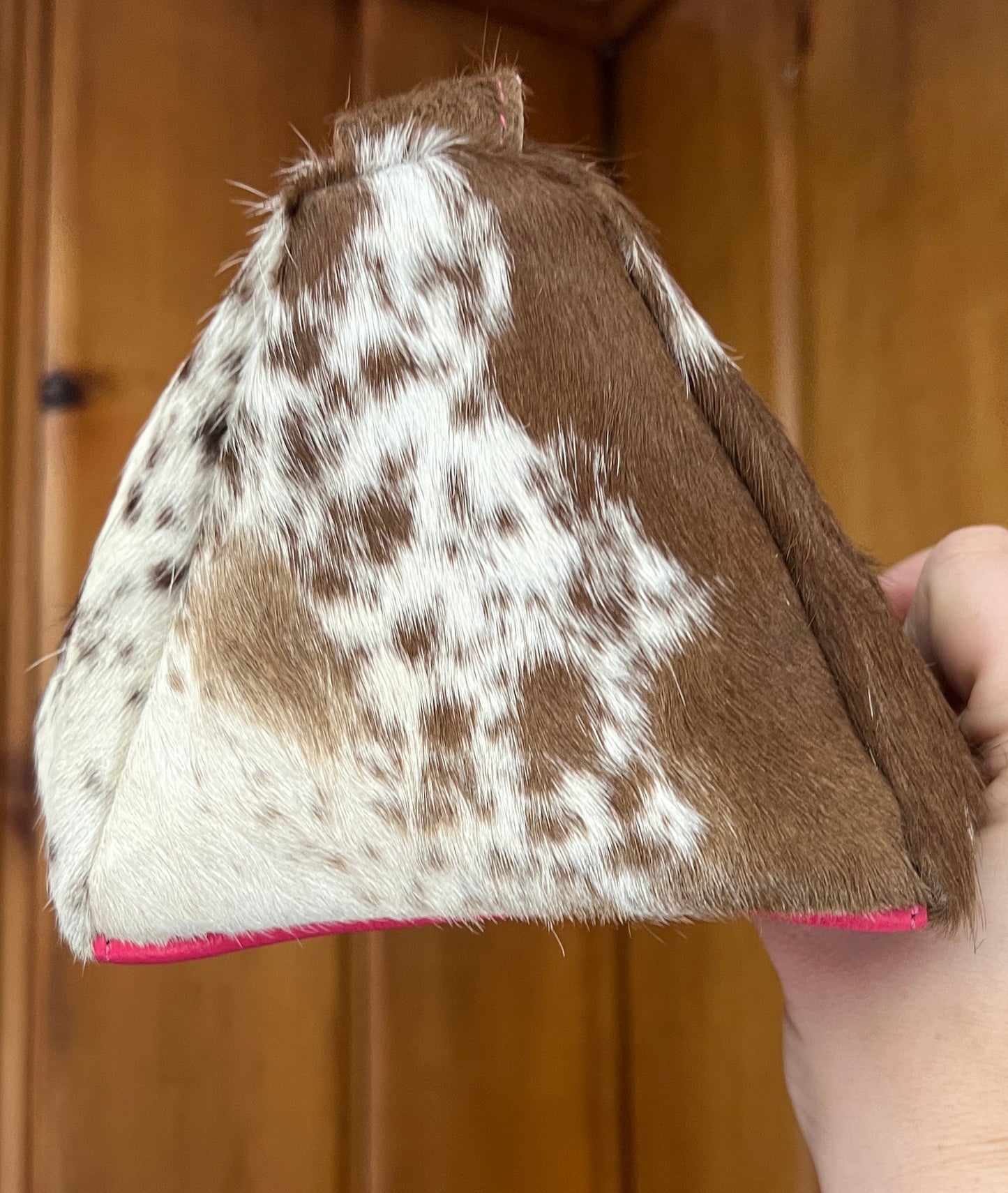 Spotted Pink Cosmetic Bag