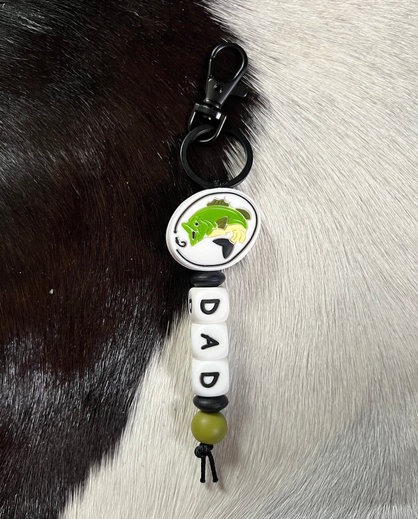 Fishing Dad Keychain