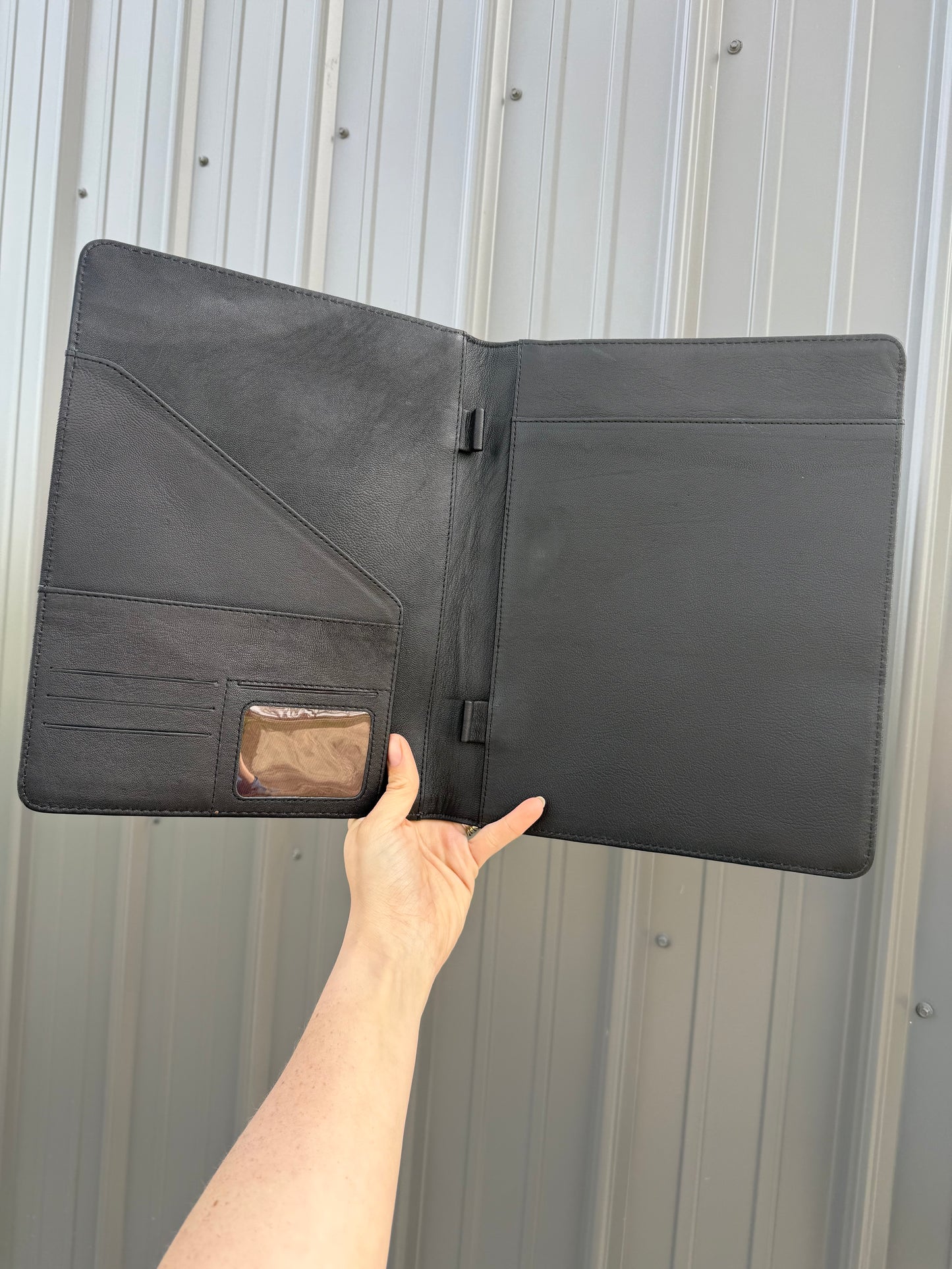 Genuine Leather and Cowhide Planner Folders