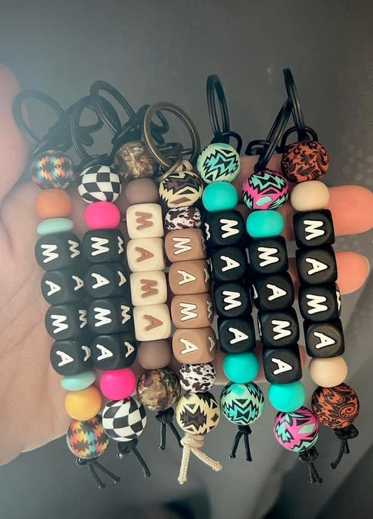 Western Mama Keychain