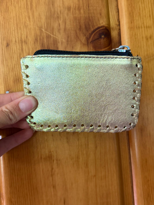 Metallic Gold Coin Purse