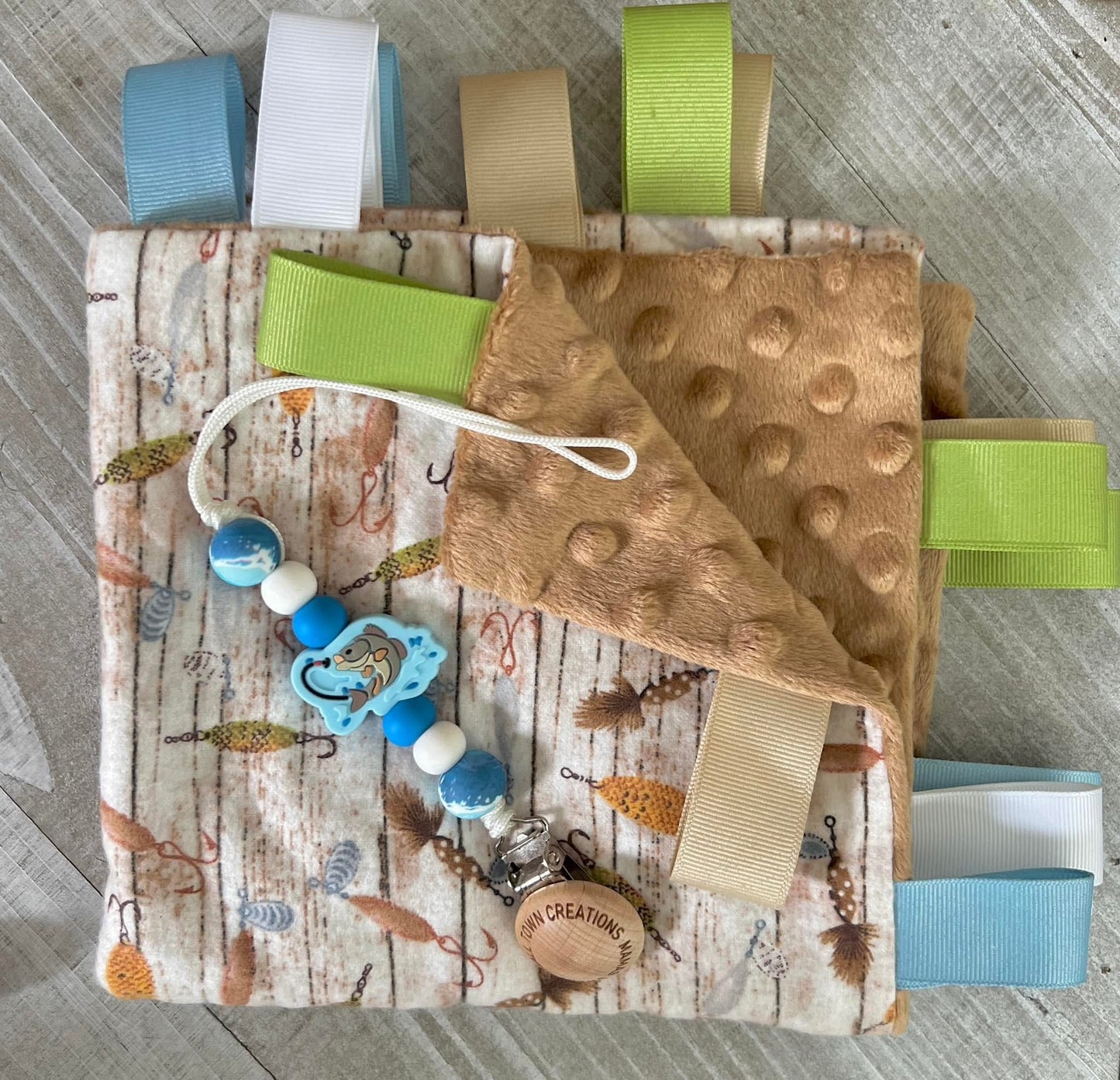 Fishing Baby Bundle Teether Blanket Set