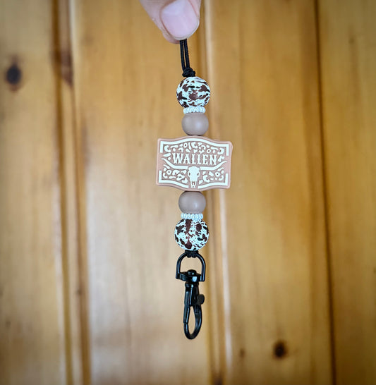 Wallen Cowhide Print Freshie Hanger