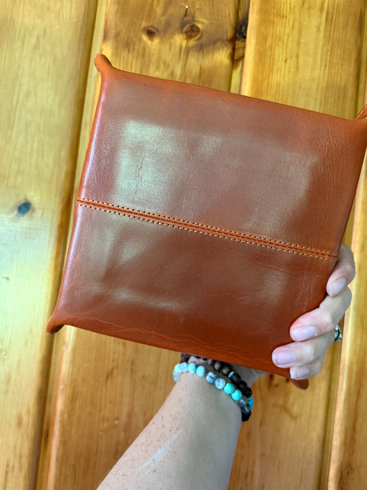 Ace Cards Leather Tray