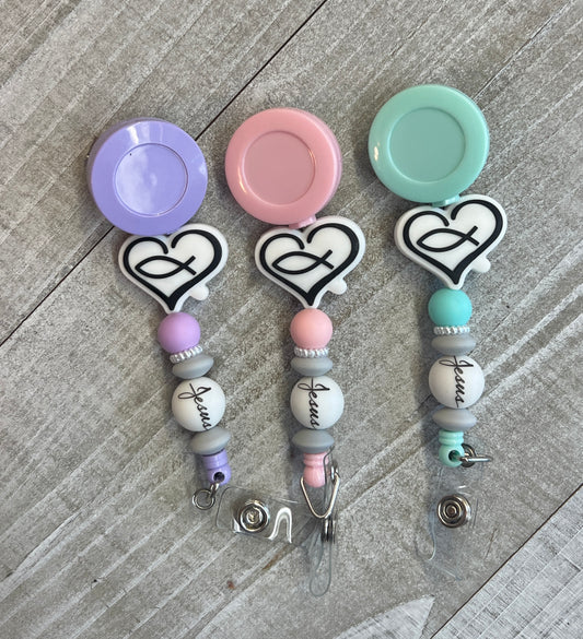 Faith Heart Badge Reel (Front & Back)