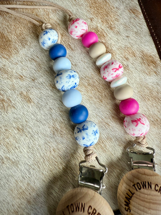 Bow Pacifier Holder