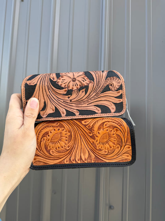 Genuine Cowhide Leather Sunglasses Case