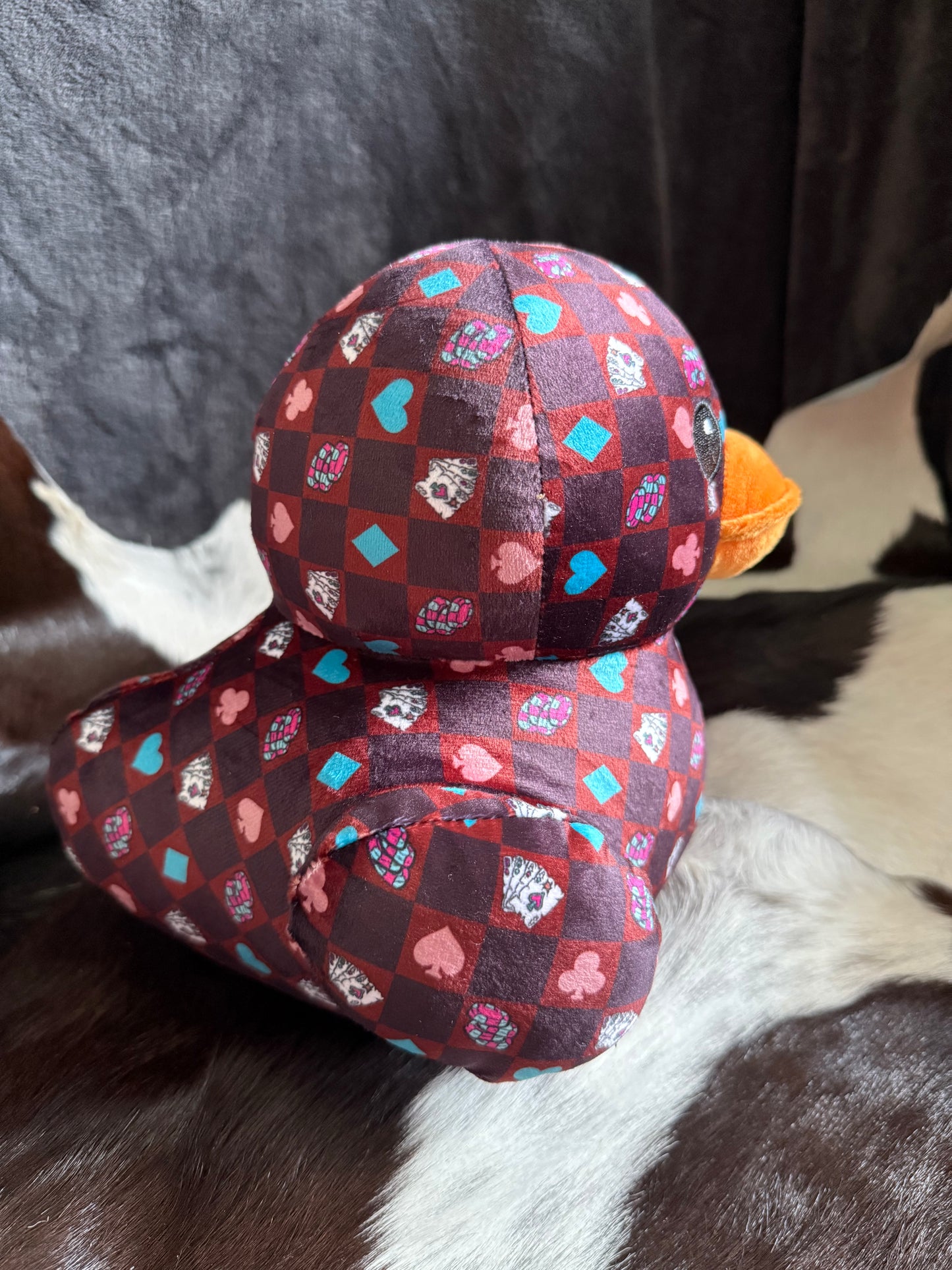 Western Ace Cards Duck Plushie