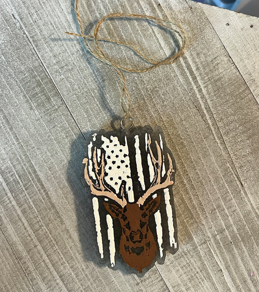 Deer Flag Freshie Set