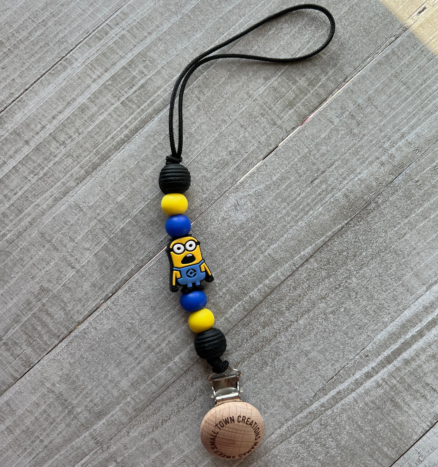 Little Yellow Guy Pacifier Holder