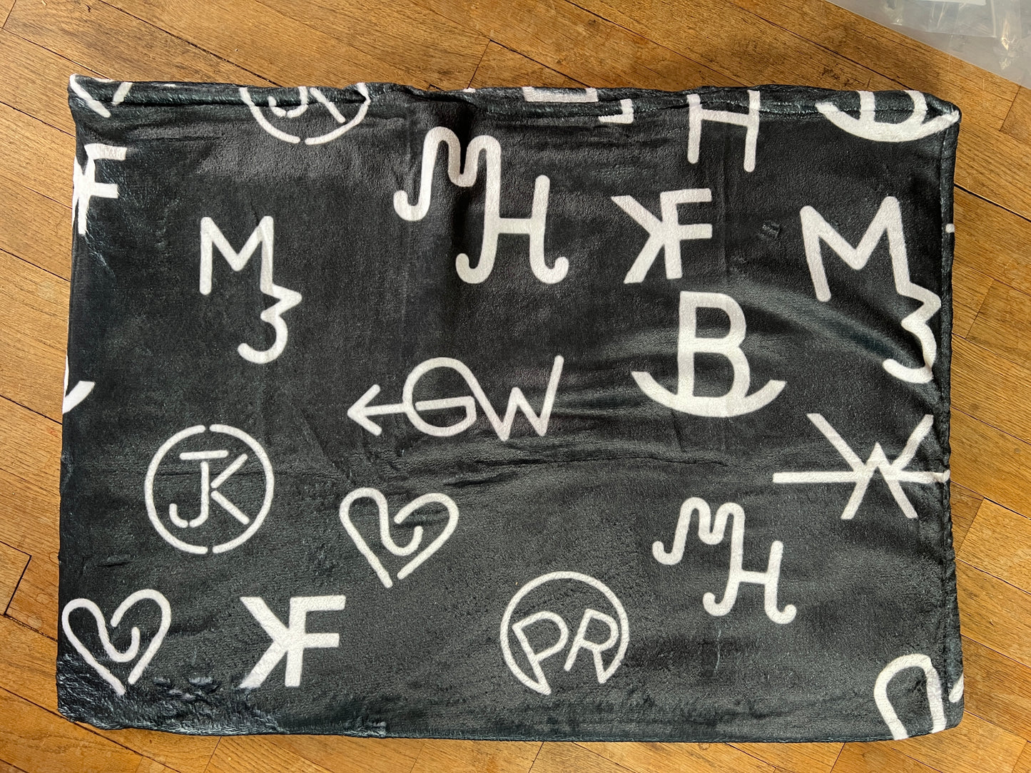 Ancho Black Ranch Twin Throw Blanket