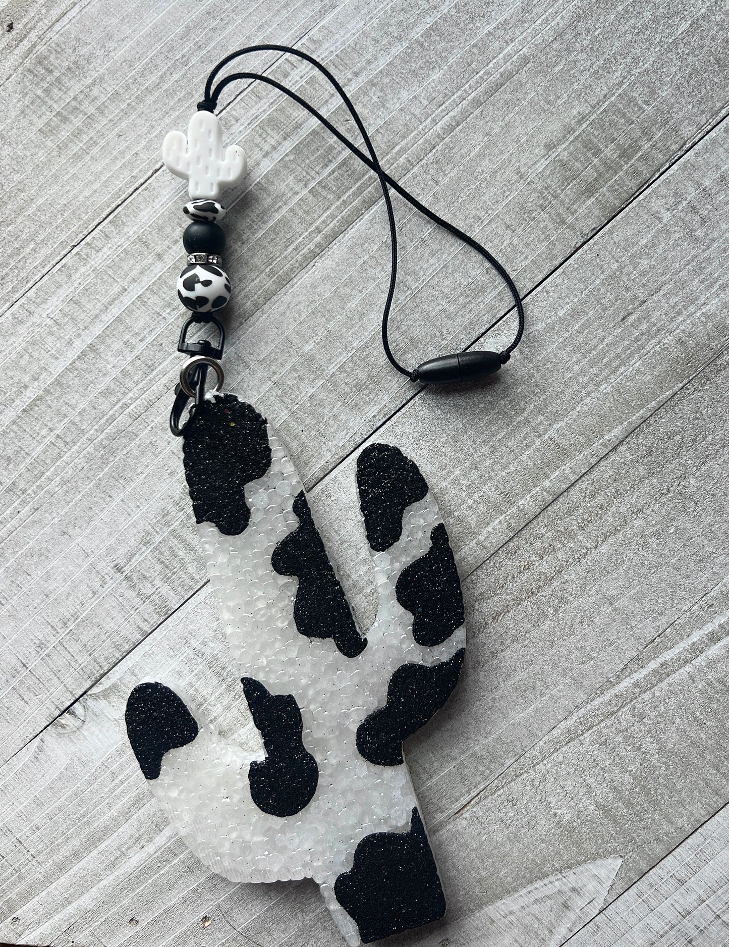 Cow Print Cactus Freshie Set