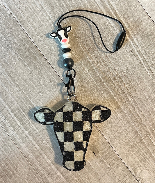 Checkered Cow Freshie Set